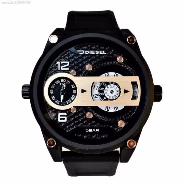 DIESEL 8147 SPORT طرح جدید دیزل 2 موتوره ( 2 تایمه ) تقویمدار * * بند لاستیکی طرحدار *