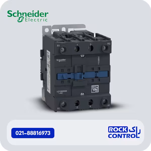 کنتاکتور اشنایدر 80 آمپر 4 پل 110 ولت AC کد فنی LC1D65008F7