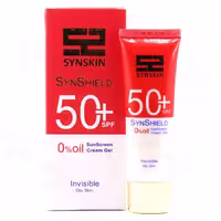 ژل کرم ضد آفتاب SPF50 پوست چرب بی رنگ ساین شیلد 50 میلی لیتر