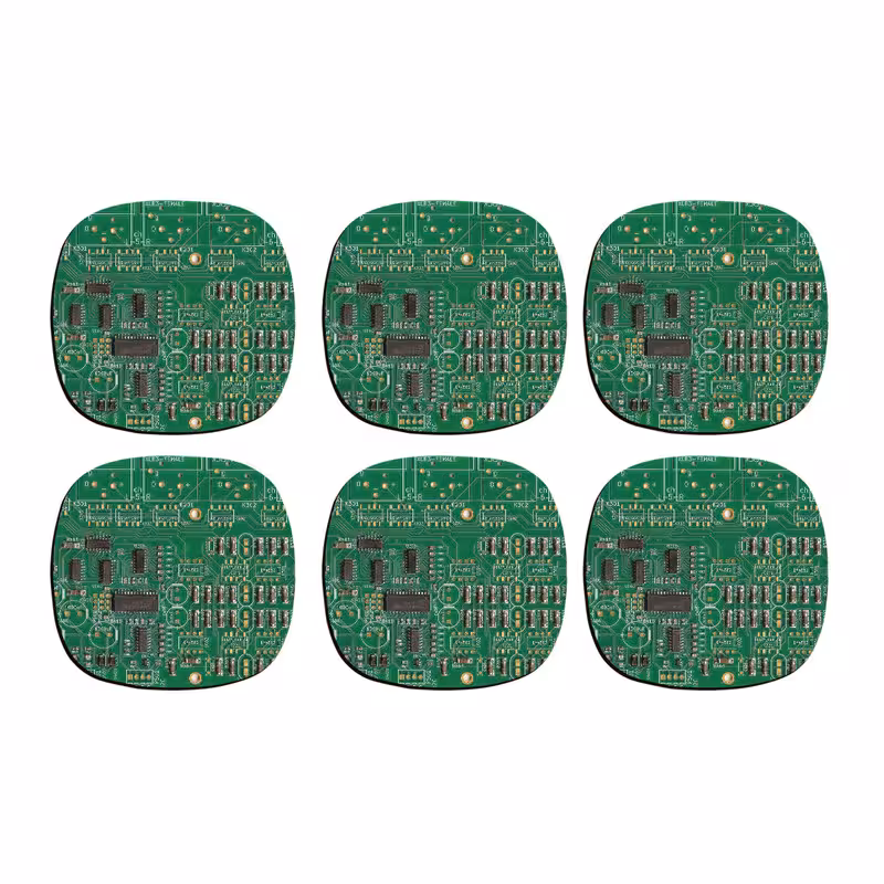 زیر لیوانی چیتوکالا ترمه طراحان ایده مدل مدار چاپی کد cfp022 بسته شش عددی