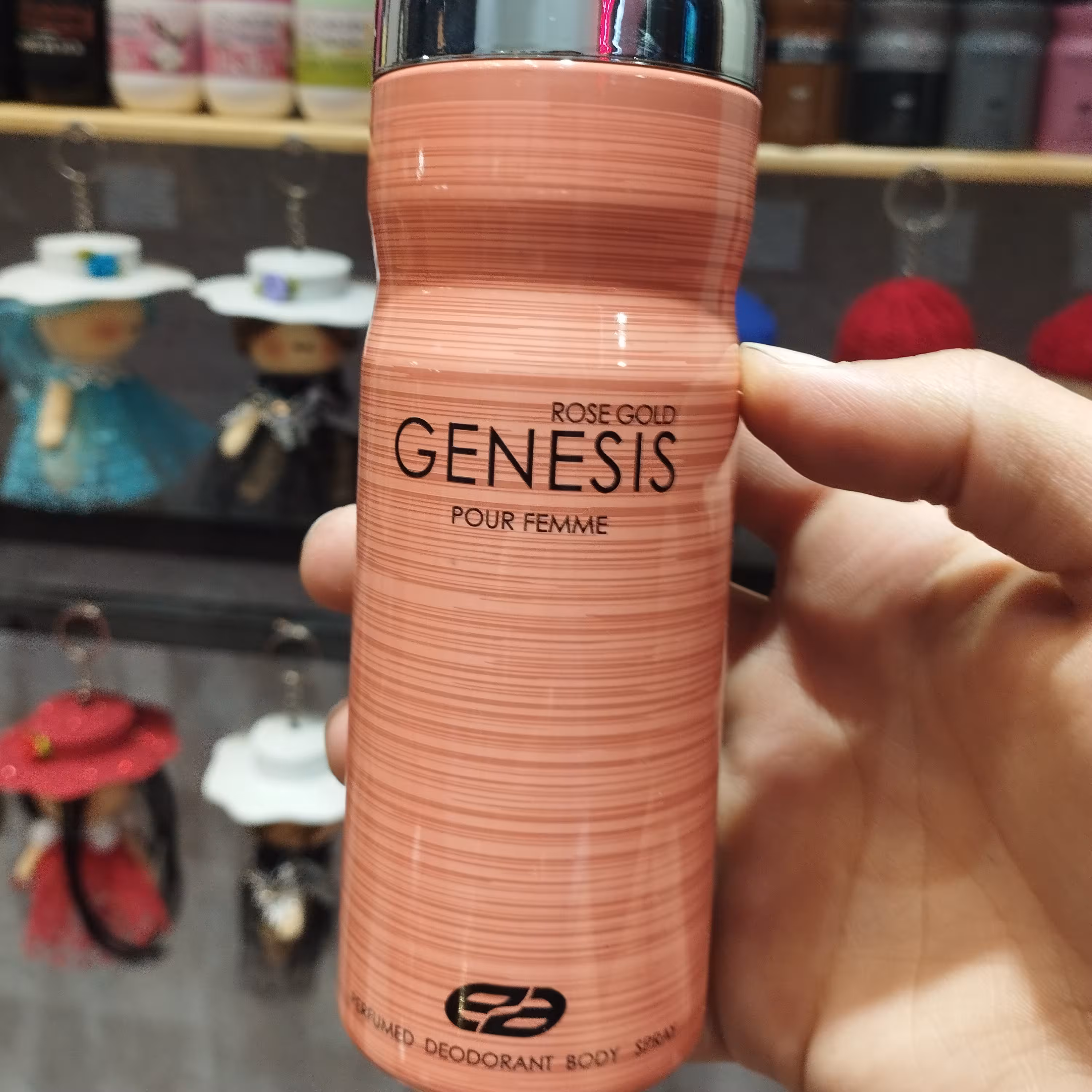 اسپری امپر اورجینال با رایحه عطر جنسیس رزگلد زنانه 