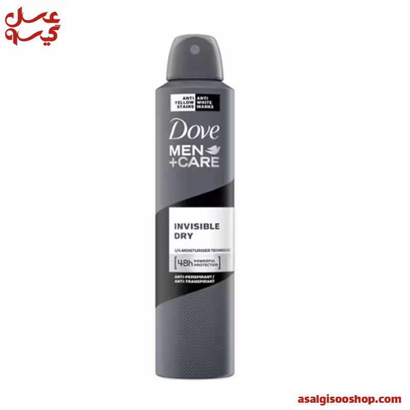 اسپری ضد تعریق مردانه داو مدل اینویزیبل درای Invisible Dry| کد 2917