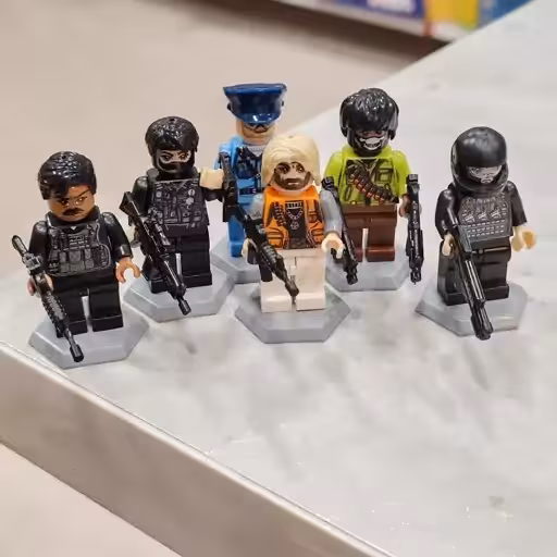 لگو مینی فیگور سرباز ارتشی چریکی