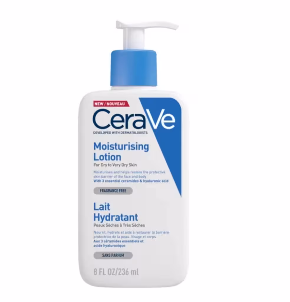 لوسیون کرم مرطوب کننده صورت و بدن سراوی مدل 236ml Moisturising Lotion