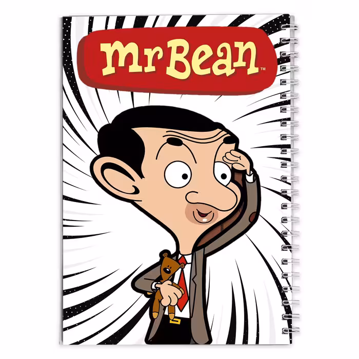 دفتر مشق کارتون مستربین