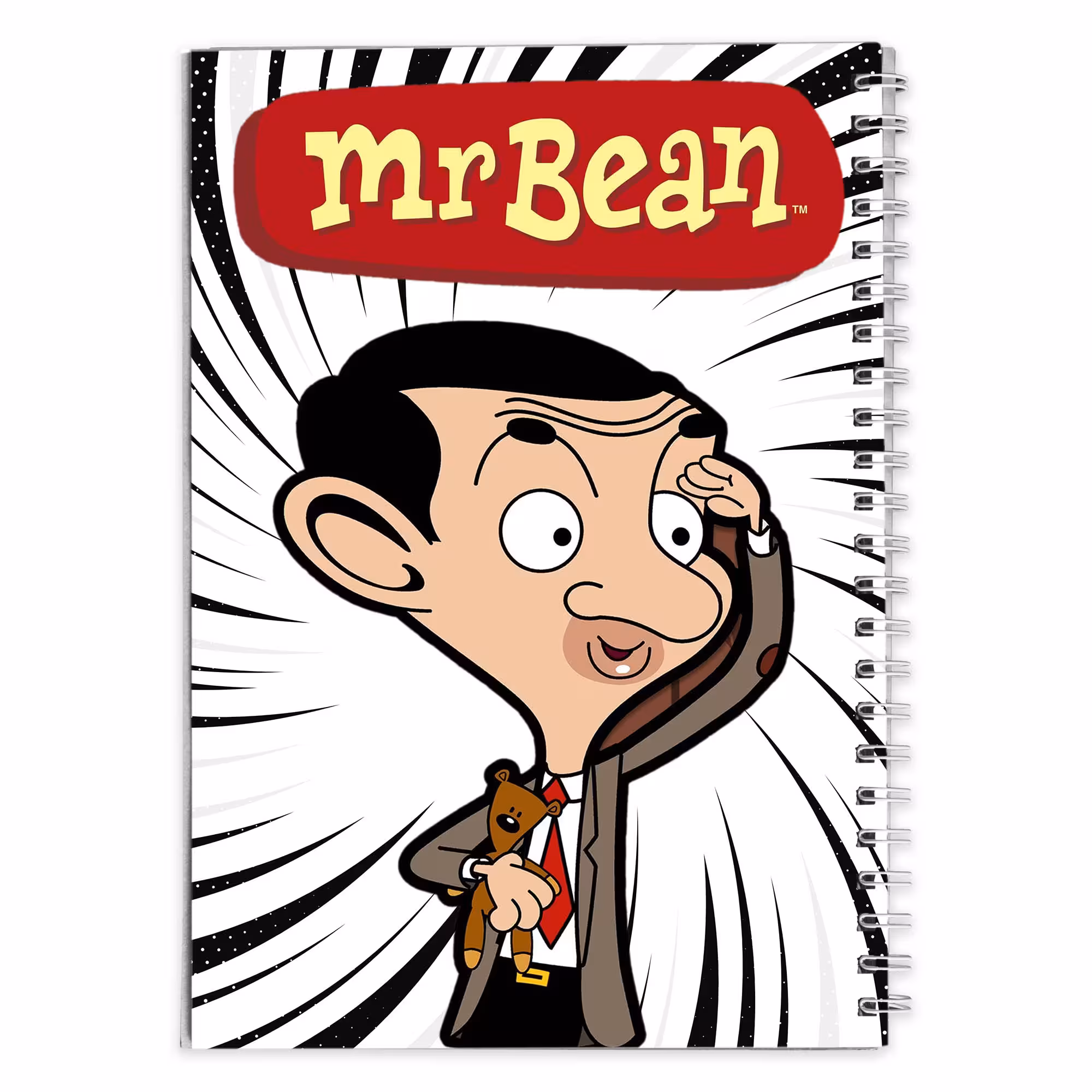 دفتر مشق کارتون مستربین