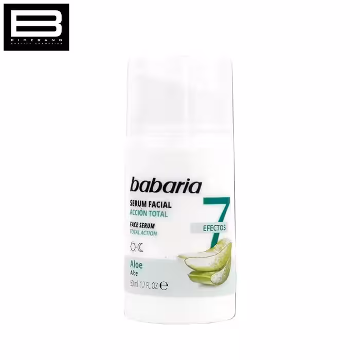 سرم آبرسان 7 کاره باباریا حاوی عصاره آلوئه ورا حجم50ml
