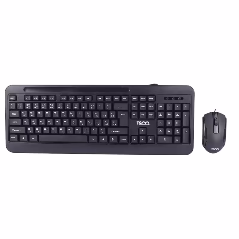 ست کیبورد و موس با سیم تسکو مدل TKM 8056