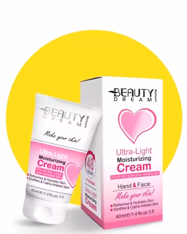 ژل کرم آبرسان صورتی