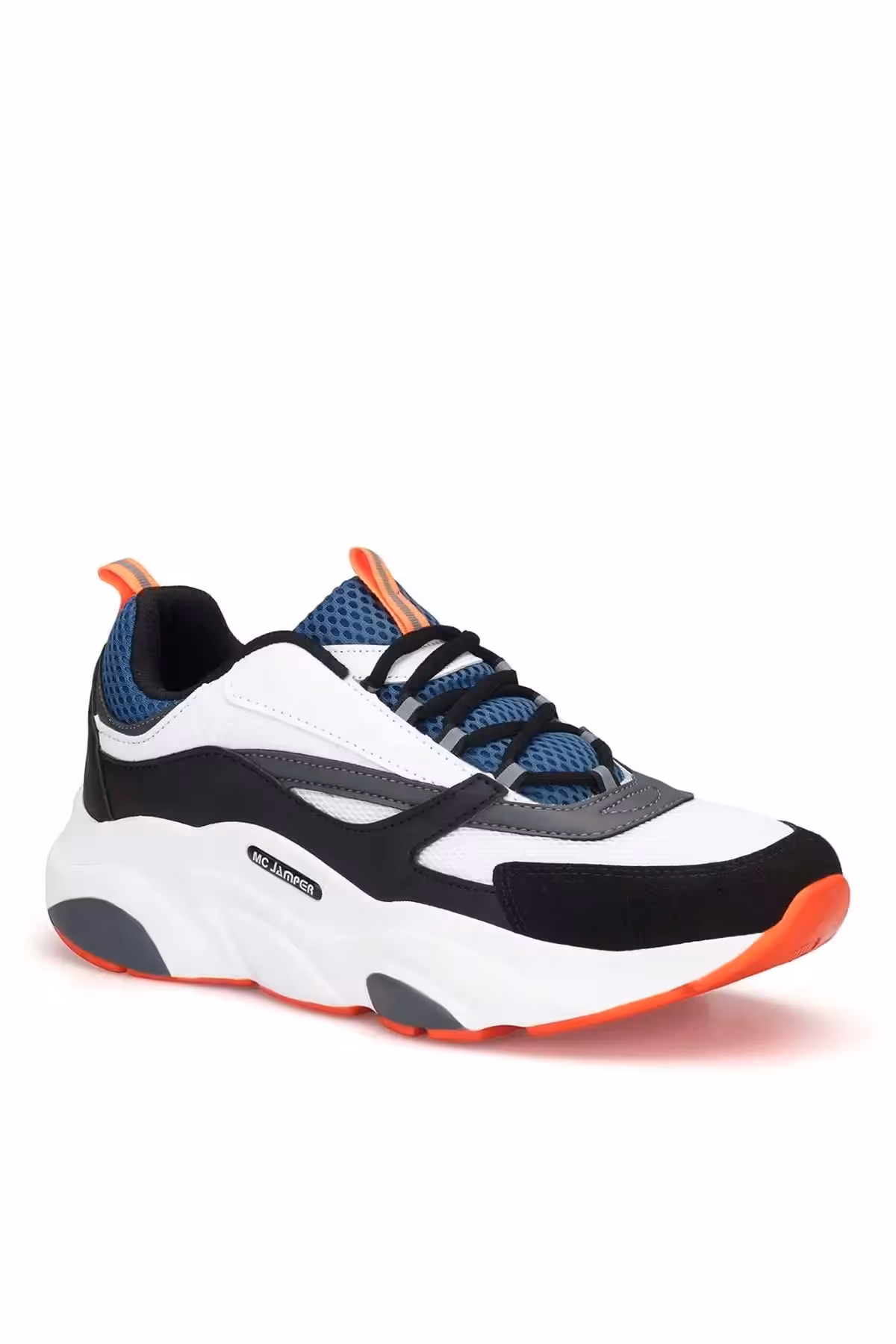 کفش ورزشی یونیسکس آبی سفید - 1735