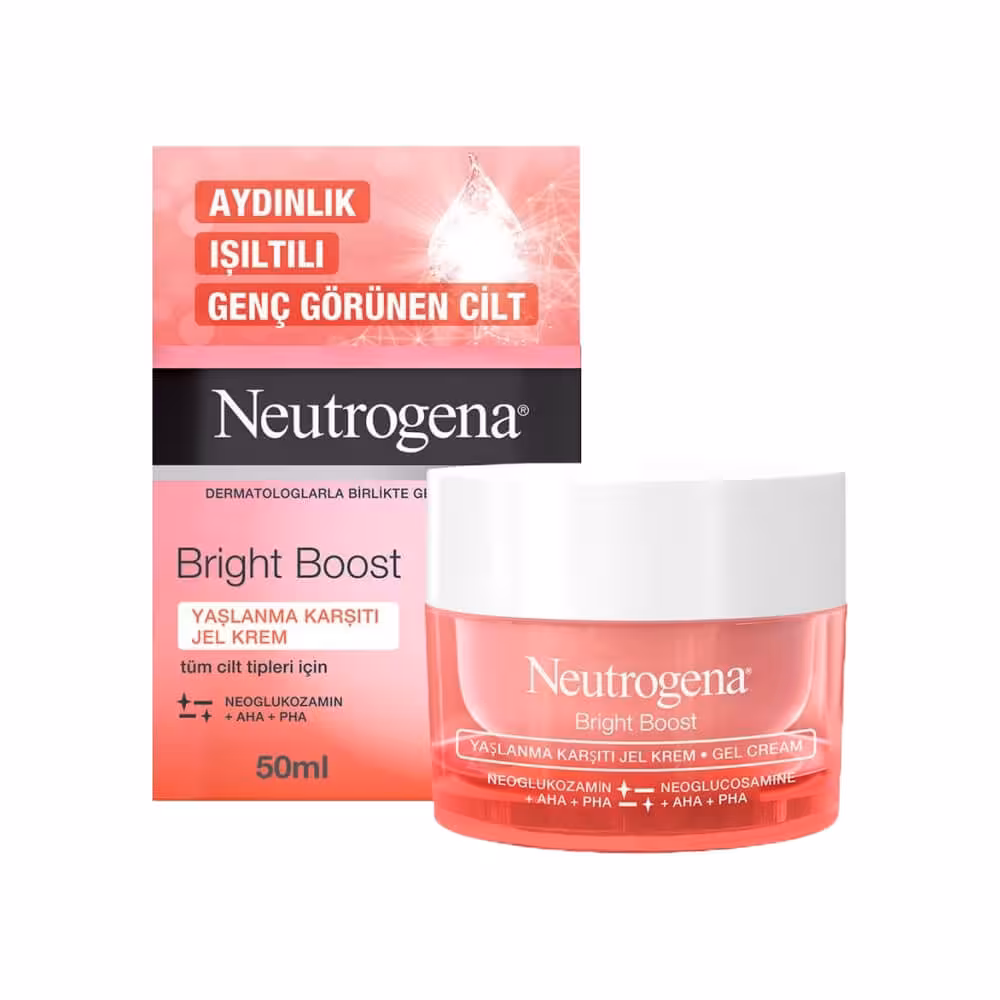 ژل کرم مرطوب کننده ، ضدپیری پوست و روشن کننده نوتروژینا حجم 50 میل