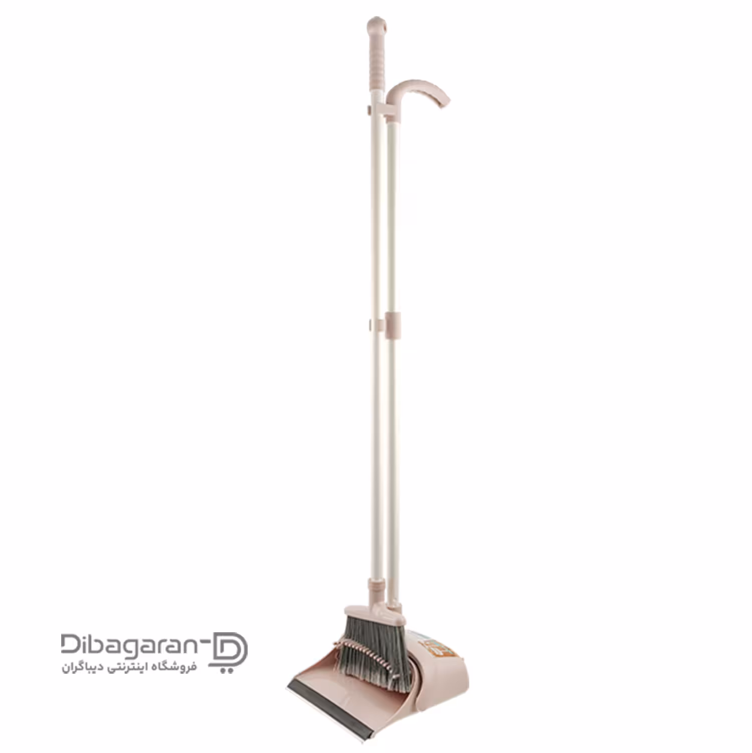 جارو و خاک انداز لیمون مخزن دار کد 2044