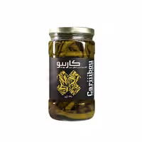 ترشی فلفل سبز کاریبو 630 گرمی