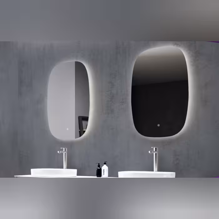 آینه بک لایت سند بلاست مدل MF03 سایز 60*80