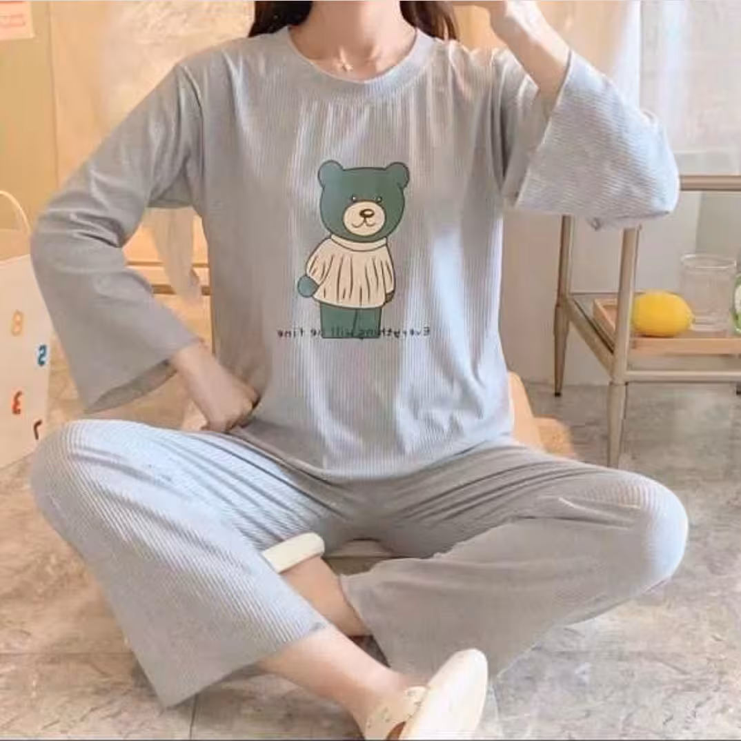 ست راحتی بلوز و شلوار زنانه وارداتی