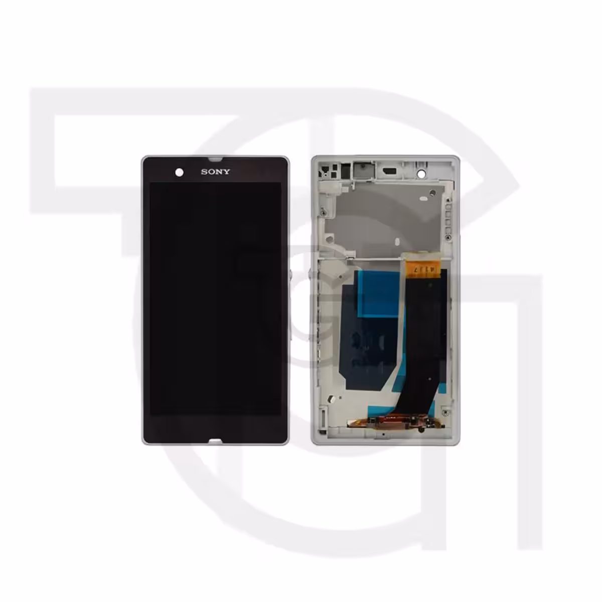 السیدی سونی (سفید)(بافریم) LCD Sony Xperia C6602