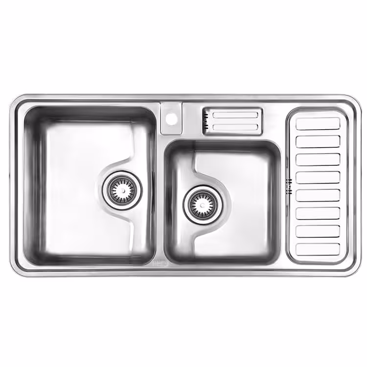 سینک استیل البرز لگن توکار 81250