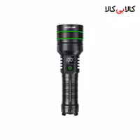 چراغ قوه دستی گرین لاین مدل GNHR3000LMBK با نور مهتابی