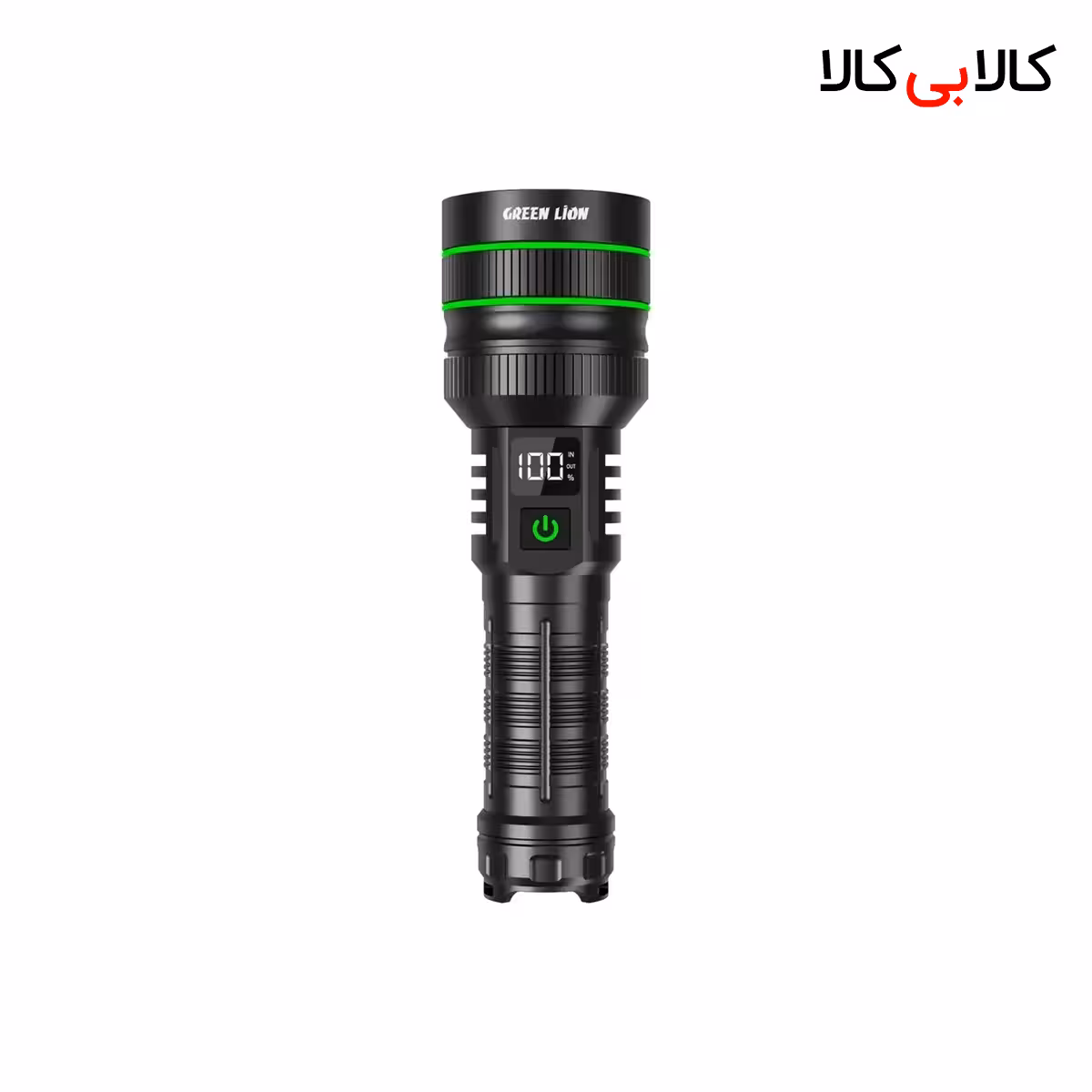 چراغ قوه دستی گرین لاین مدل GNHR3000LMBK با نور مهتابی