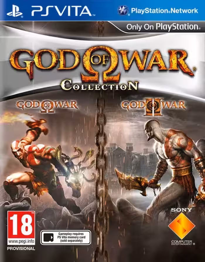 بازی پی اس ویتا   God of War Collection برای PS VITA
