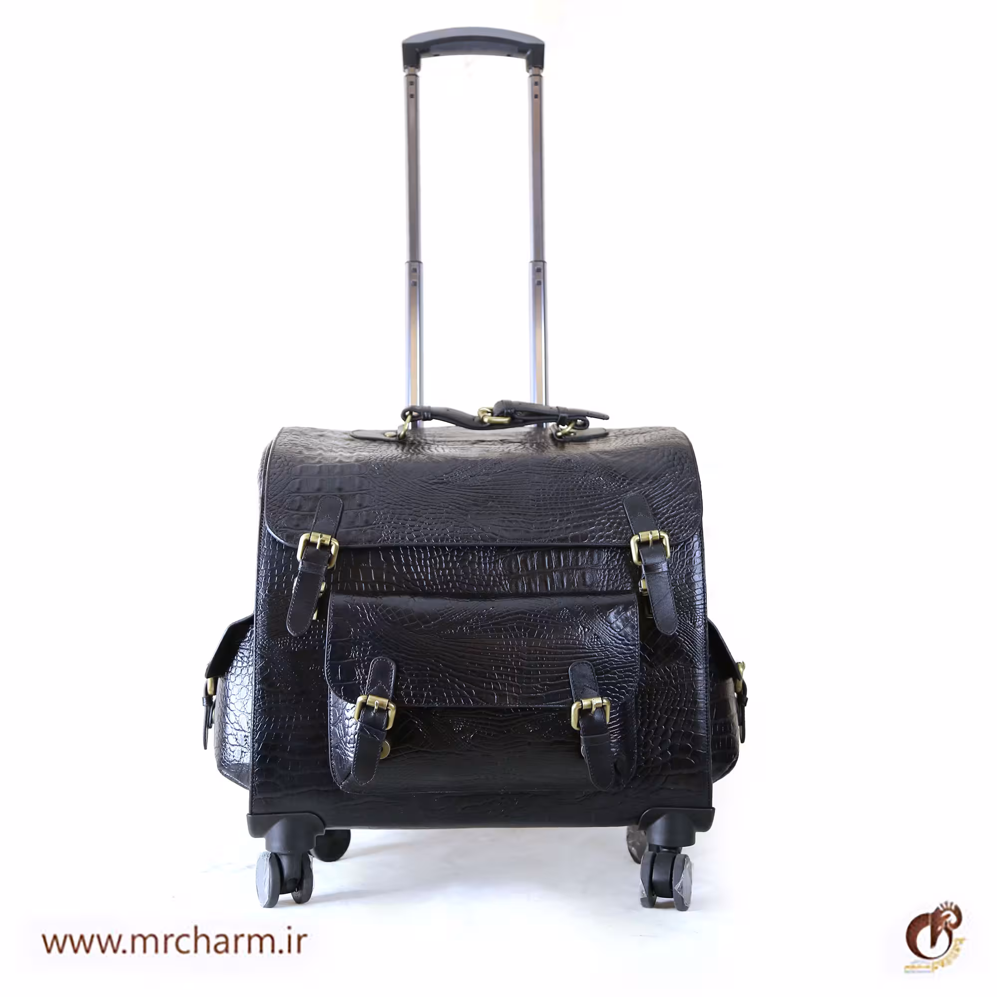 چمدان خلبانی تمام چرم mrc168-07