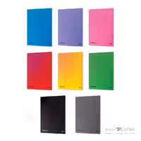 دفتر100برگ وزیری ته چسب طرح الوان میکرو کدD11