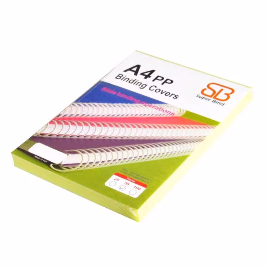 طلقA4قرمز450میکرون سوپربایند