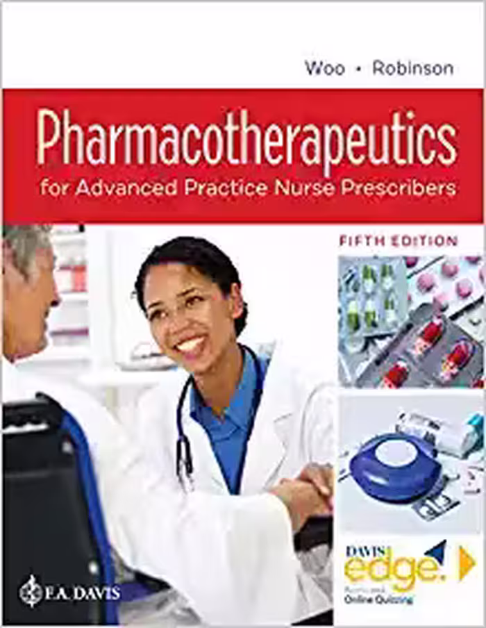 خرید و دانلود نسخه کامل کتاب Pharmacotherapeutics for Advanced Practice Nurse Prescribers Fifth Edition -   pdf