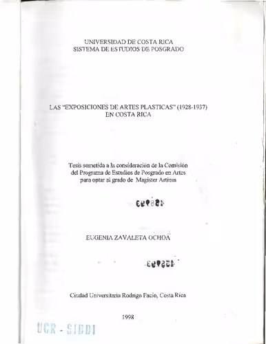 خرید و دانلود نسخه کامل کتاب Las "Exposiciones de Artes Plásticas" (1928-1937) en Costa Rica