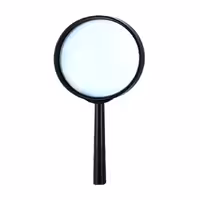 ذره بین گلس مدل 90 میلی متری