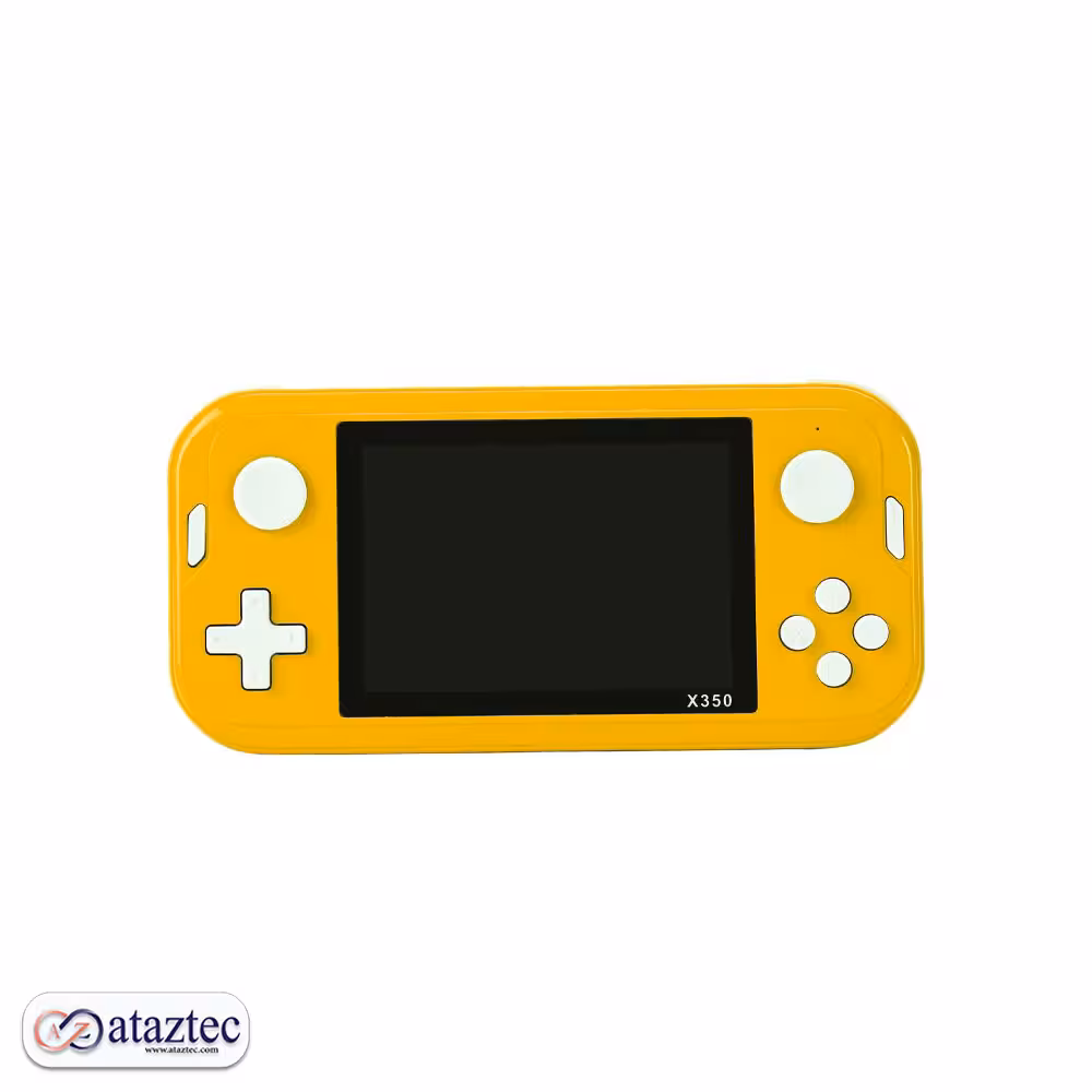 کنسول بازی مدل X350 Retro | با پشتیبانی از ده شبیه‌ ساز بازی | دو اسپیکر با صدای استریو