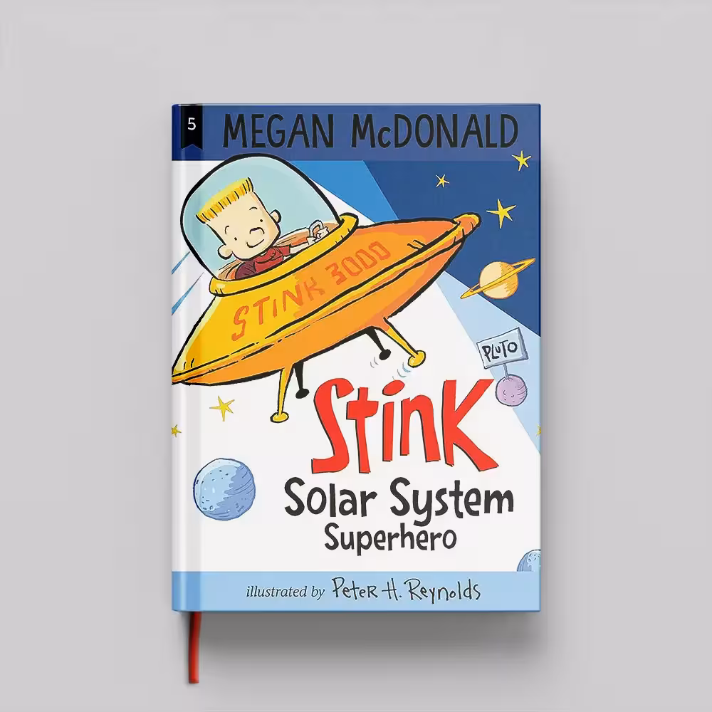کتاب Stink Solar System Superhero 5 جلد سخت (HARDCOVER)