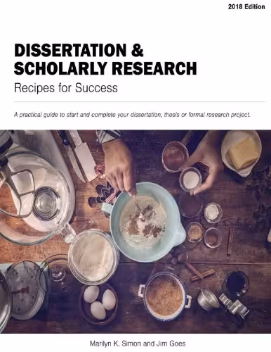 خرید و دانلود نسخه کامل کتاب Dissertation and Scholarly Research Recipes for Success