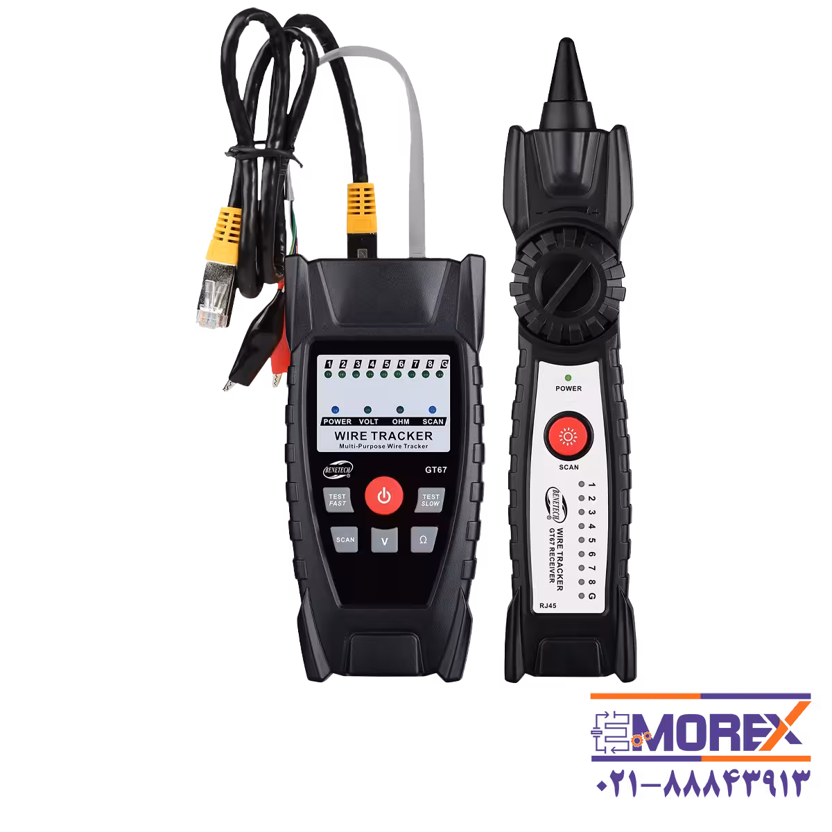 ردیاب و زوج یاب کابل بنتک | BENETECH مدل GT67