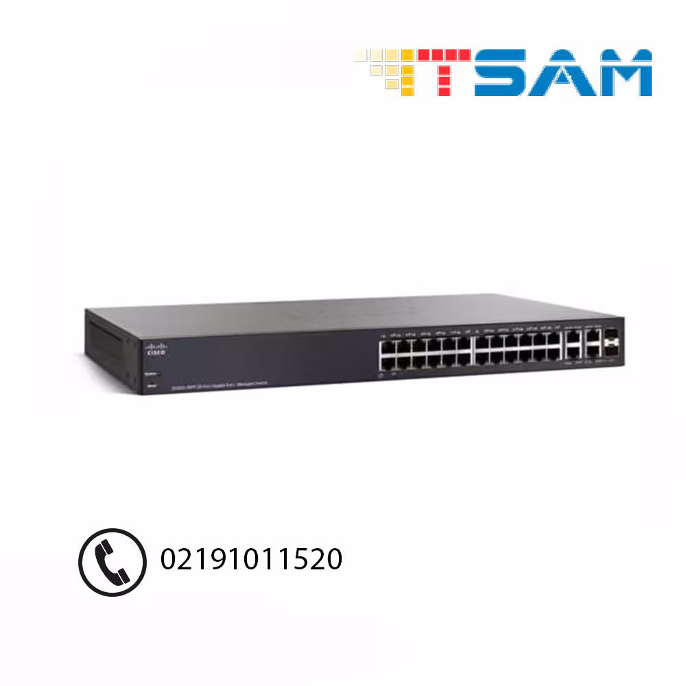 سوئیچ سیسکو مدل SG300-28PP