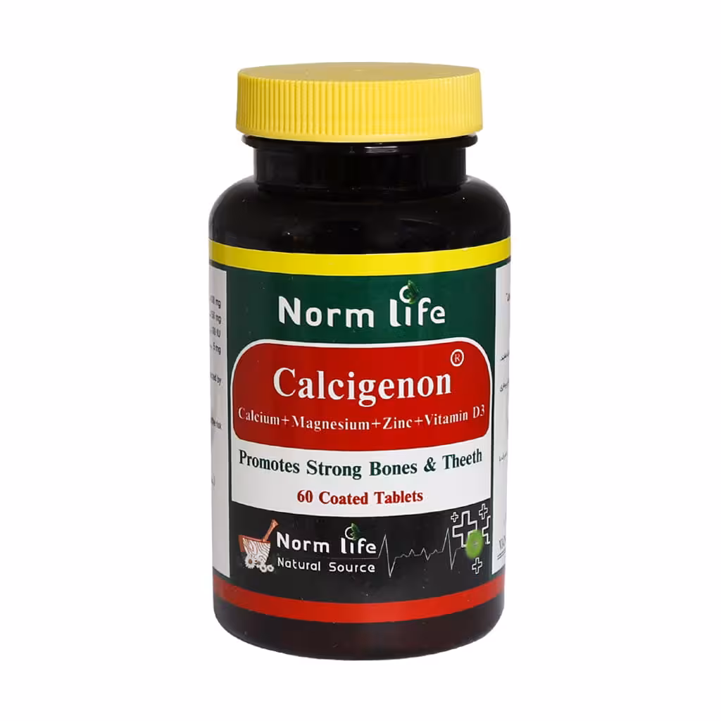 قرص کلسی ژنون نورم لایف بسته 60 عددی