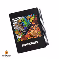 دفتر خط دار 100 برگ سری MINECRAFT لانگو (lango)
