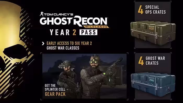 سی دی کی Tom Clancy’s Ghost Recon Wildlands Year 2 Pass