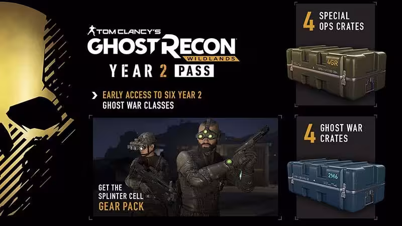 سی دی کی Tom Clancy’s Ghost Recon Wildlands Year 2 Pass