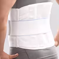 کمربند طبی نرم با آتل پلی پروپلین پاک سمن