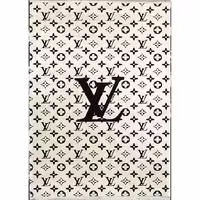 فرش مدرن رنگ طوسی کد V36
