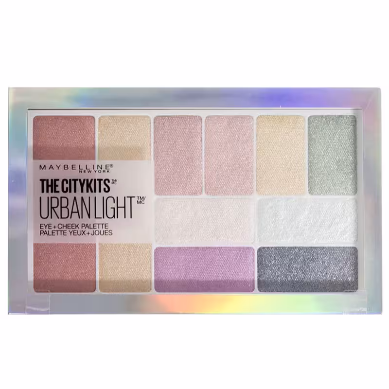 پالت سایه چشم شاین میبیلین مدل City Kits UrbanLight