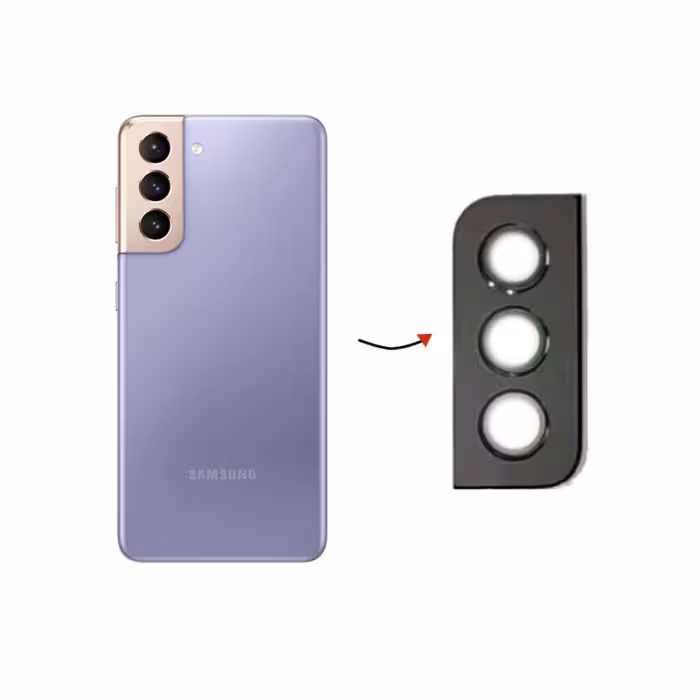 شیشه لنز دوربین سامسونگ SAMSUNG GALAXY S21 PLUS