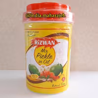 ترشی مخلوط انبه و سبزیجات کم نمک ارسال رایگان اکیلویی تولید پاکستان 