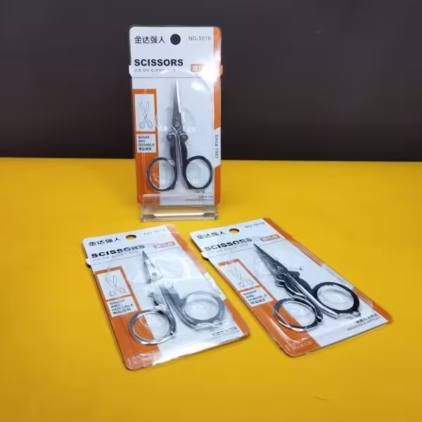 قیچی ابرو استیل تاشو 5018 کیانگ رین