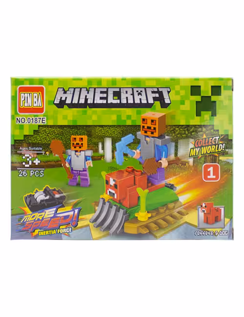 لگو 26 تکه ماینکرافت کد 0187E-1