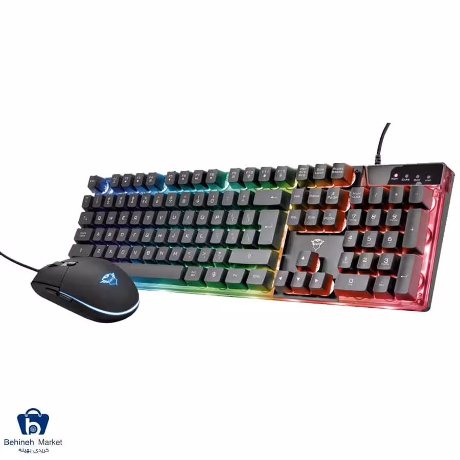 کیبورد و ماوس مخصوص بازی تراست مدل GXT 838 Azor