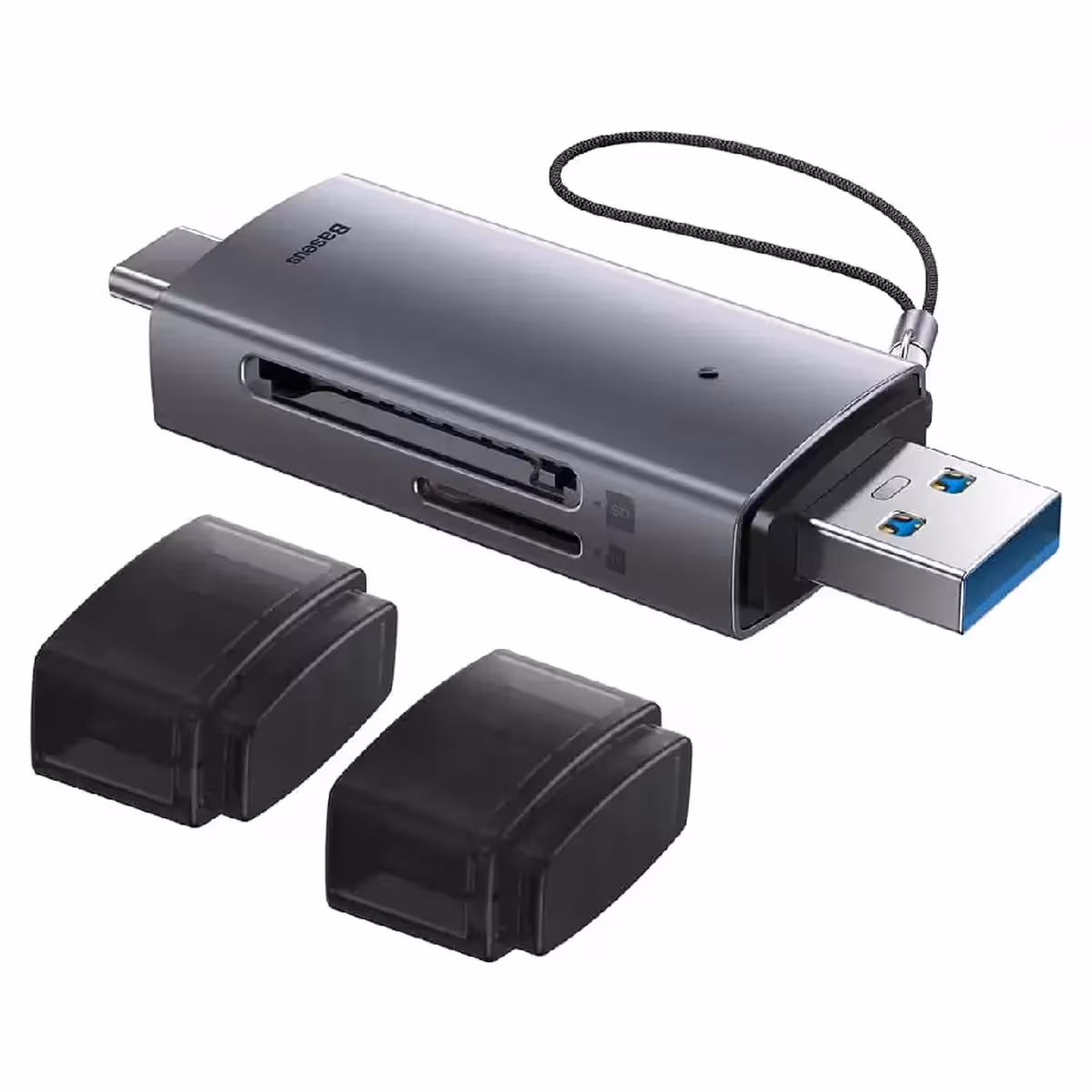 کارت‌ خوان یواس‌بی به تایپ‌سی بیسوس Baseus WKQX070301