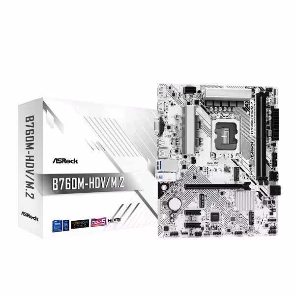 قیمت و خرید مادربرد ازراک Asrock B760M HDV/M 2 DDR5