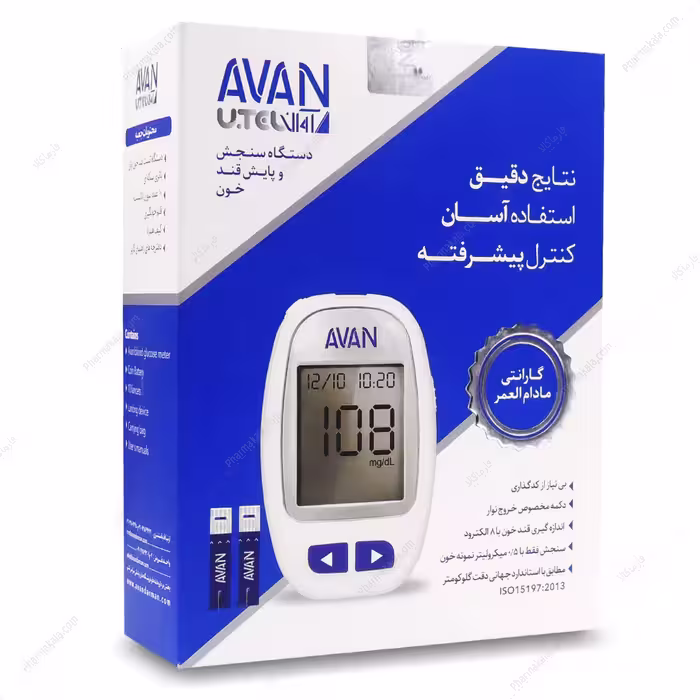 دستگاه تست قند خون آوان